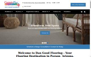 Dan Good Flooring website