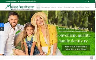 Mountain Family Dentistry - Quality Crowns, Dentures, and Braces website