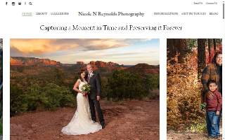 Nicole Reynolds Photography website