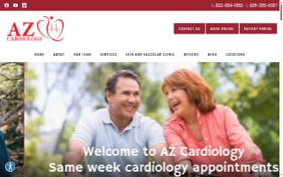 AZ Cardiology - Peoria website