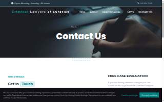 Criminal Lawyers Of Surprise website