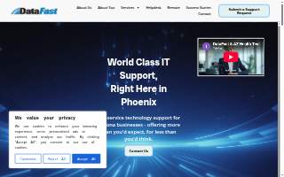 DataFast website