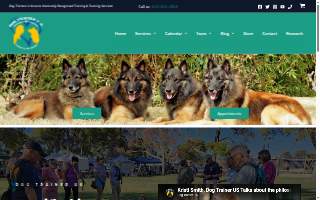 Dog Trainer US website