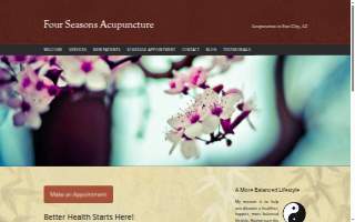 Four Seasons Acupuncture LLC website