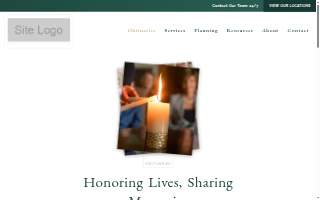 Heritage Funeral Chapel website