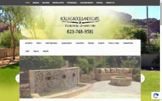 Rolling Rock Landscape website