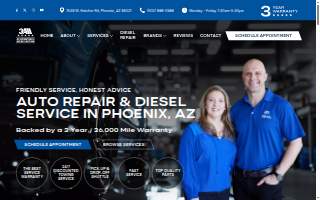 3A Automotive & Diesel Repair website