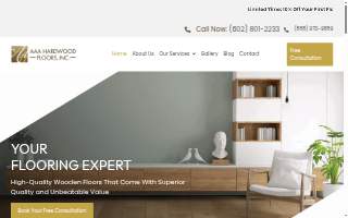 AAA Hardwood Floors website