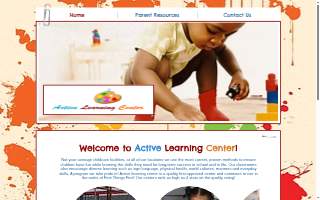 Daycare - Active Learning Center 7 website