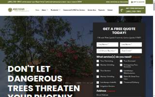 American Tree & Landscape Co website