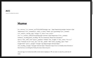 Arizona Carpet Care website