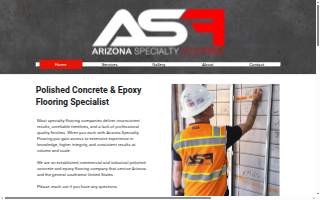 Arizona Specialty Flooring website