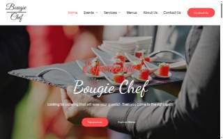 Bougie Chef website
