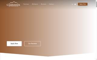 Camelback Mortgage website