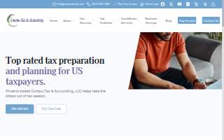 Compu Tax & Accounting website