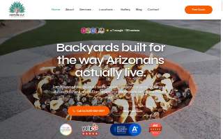 Diamond Cut Landscaping website