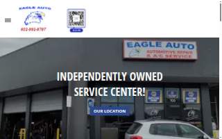 Eagle Auto Repair website