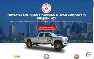 Emergency Master Plumbing & Air LLC website