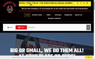 Firebird Tire website