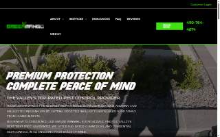 Green Mango Pest Control - Phoenix website