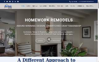 Homework Remodels website