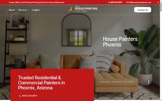 House Painters Phoenix website