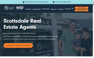 John Gluch Scottsdale Real Estate Agent - EXP website