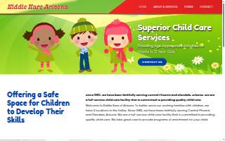 Kiddie Kare website