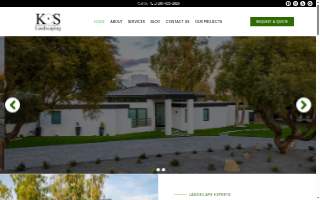 KO’s Landscaping LLC website