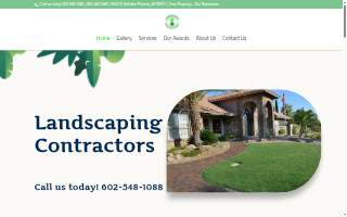Landscaping Contractors website