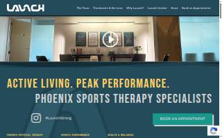 Launch Physical Therapy & Sports Performance Center, LLC website
