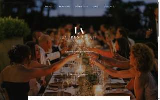 Lauren Allen Culinary Events of Phoenix website