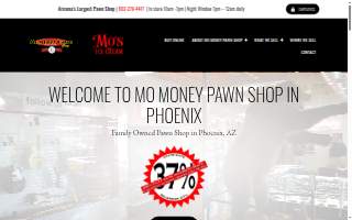 Mo Money Pawn Shop website