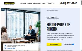 Morgan & Morgan of Phoenix website