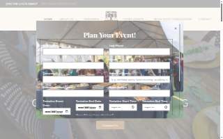 Orchard Events & Catering website