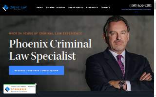 Orent Law Offices - Phoenix website