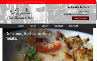 Our Kitchen To Yours website