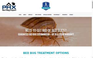 Phoenix Bed Bug Expert website