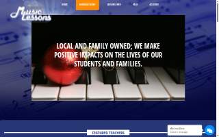 Phoenix Music Lessons website
