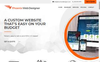 Phoenix Web Designer website