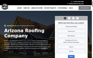 River City Roofing website