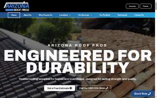 Roof Pros website