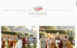 Sweet Simplicity Events website