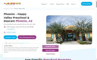 The Learning Experience - Phoenix-Happy Valley website