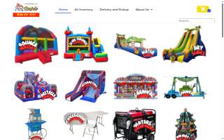 ASA Party Rentals & Supplies website
