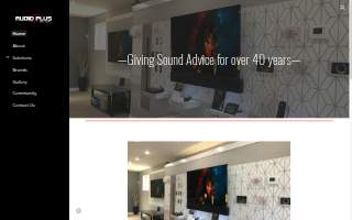 Audio Plus website
