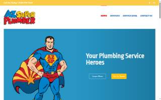 AZ Super Plumber - The Plumbing Store website