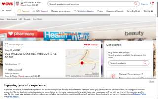 CVS Pharmacy website