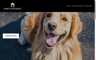 Doggie Dude Ranch website