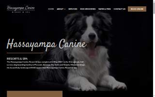 Hassayampa Canine Resort & Spa website